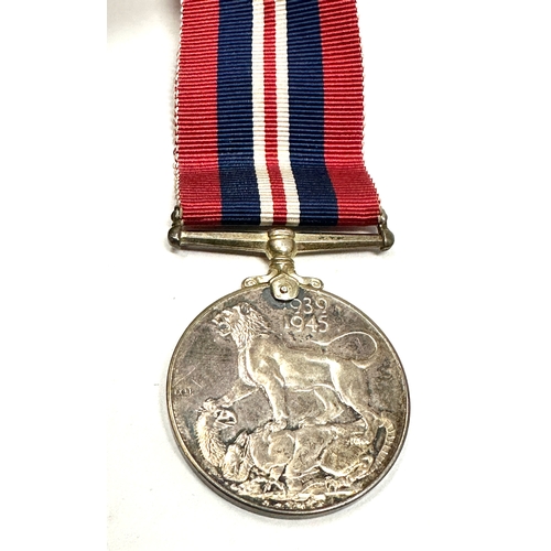 317 - WW2 Canada Canadian Commonwealth Silver War Medal 1939-45