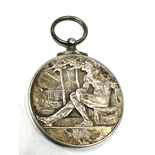 323 - ER.11 Silver Faithful Service Medal TO Rose mary creswell