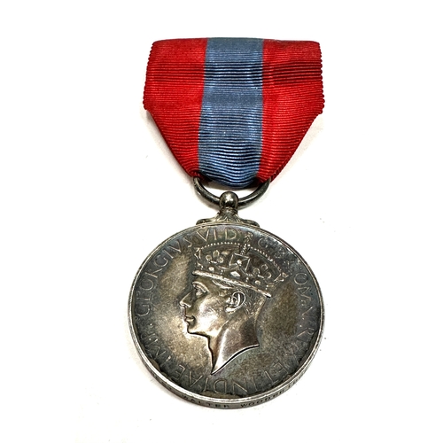 324 - Silver Faithful Service Medal ERNEST WALTER WOODBRIDGE
