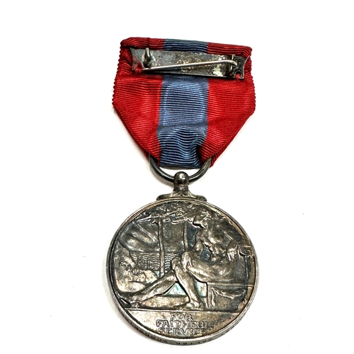 324 - Silver Faithful Service Medal ERNEST WALTER WOODBRIDGE