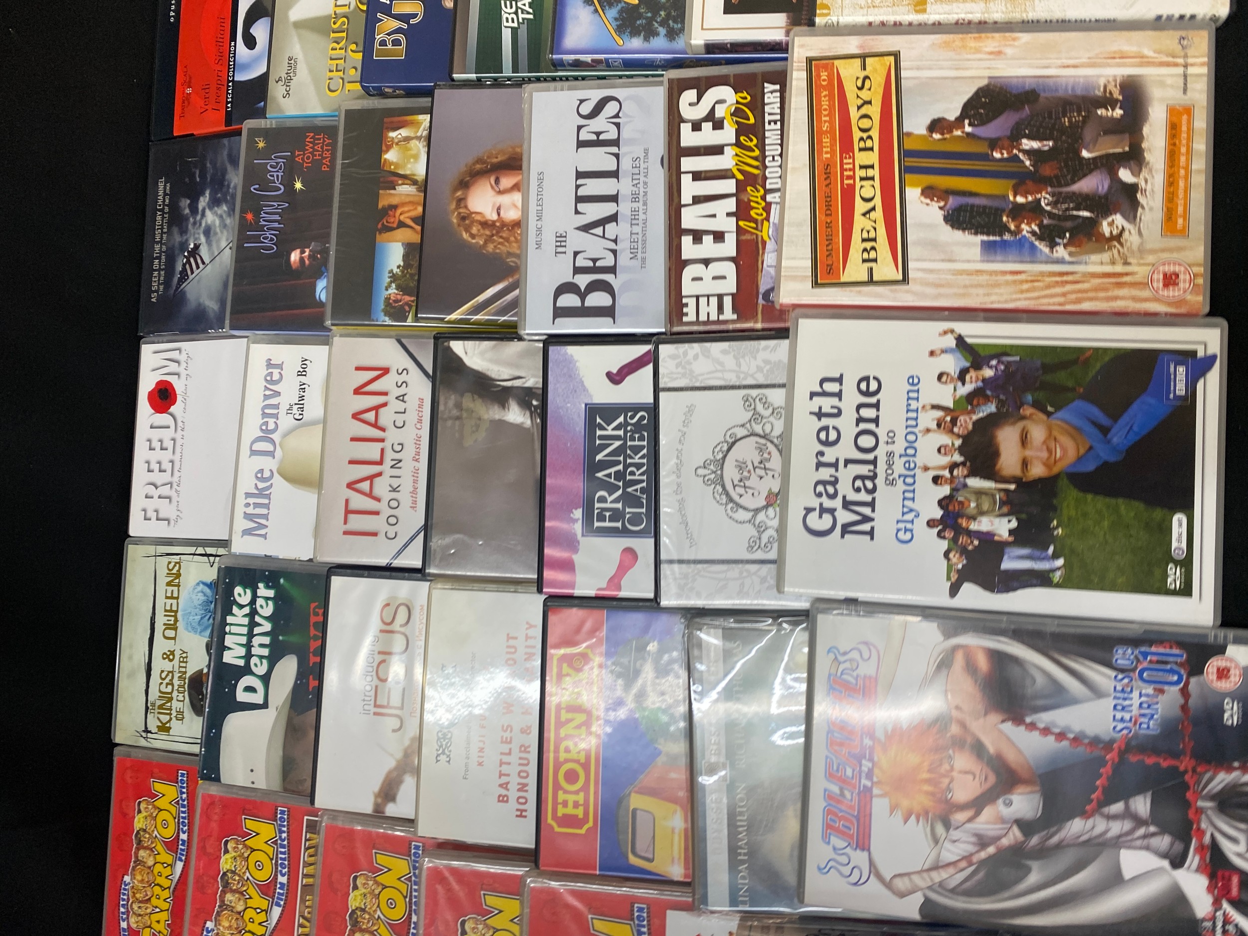 Large selection of assorted DVDs