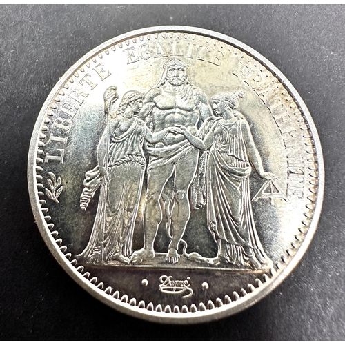 357 - 1965 France 10 Francs Silver Coin weight 25g