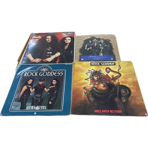 21 - Four Rock albums includes Rock Godess, Heavy metal rock n Roll, I Dont know i loves you etc