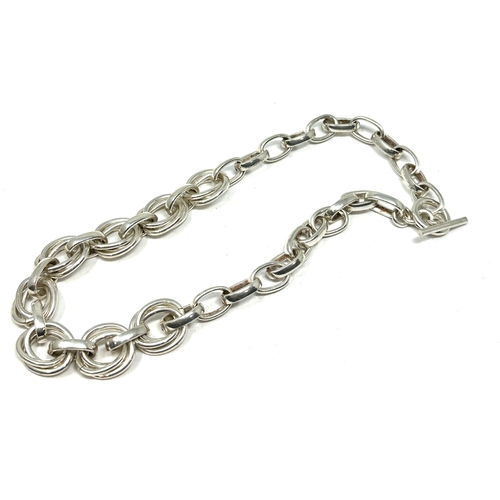 159 - Vintage silver necklace chain weight 26g