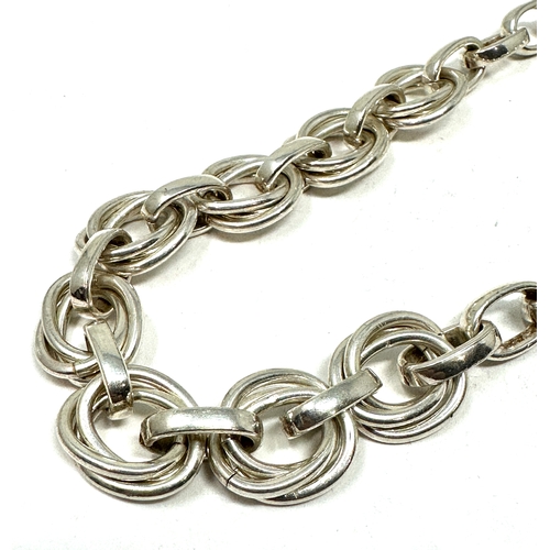 159 - Vintage silver necklace chain weight 26g