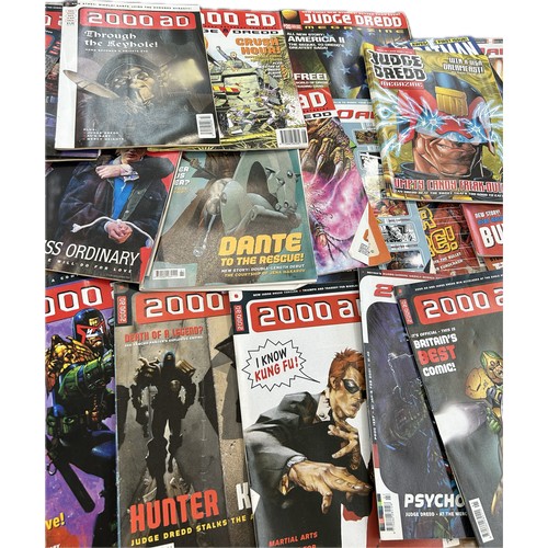 93 - Selection of collector magazines to include 2000 AD etc