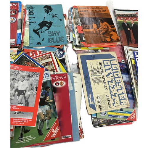 106 - Selection of vintage football programmes