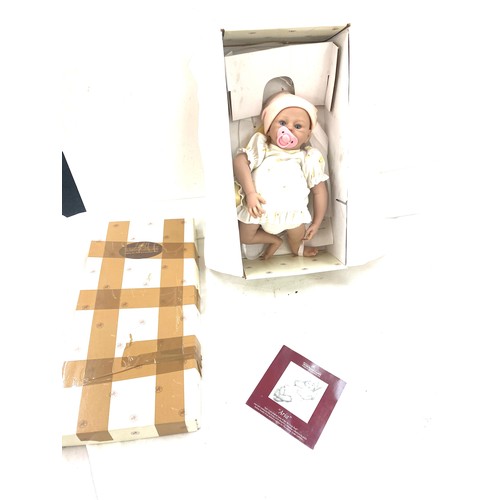 120 - Vintage boxed Doll Aria by The Ashton Drake galleries, height 15 inches tall