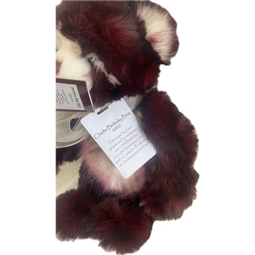 78 - Charlie Birthday Bear 2022 limited in production to 2500 pieces worldwide