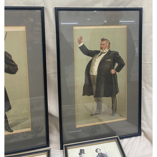 86 - Two vintage Vanity Fair chromolithograph prints, specifically ' Men of The Day. no 961. The Presiden... 