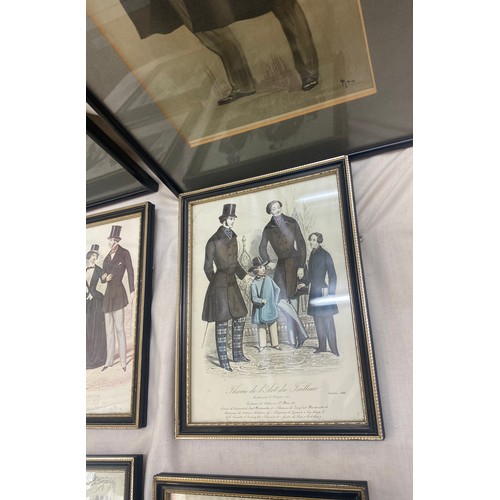 86 - Two vintage Vanity Fair chromolithograph prints, specifically ' Men of The Day. no 961. The Presiden... 