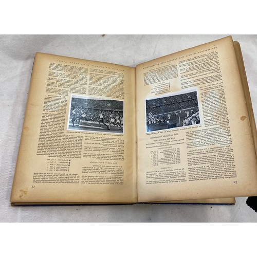 91 - Olympia 19360-Die XI. Olympischen Spiele in Berlin 1936 book, condition as found