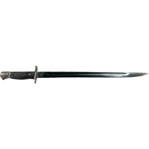 98F - British 1907 Enfield Bayonet, military markings to top