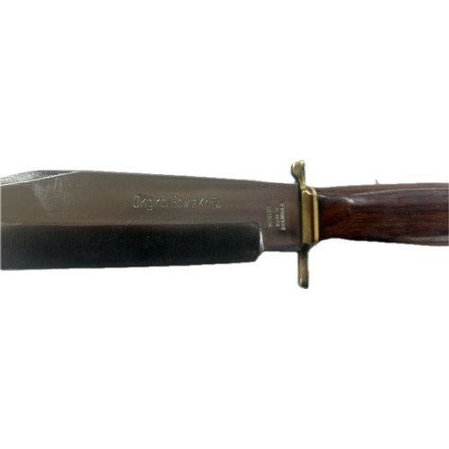98H - Vintage Bowie Knife Whitby made in Solingen overall length 33 cm