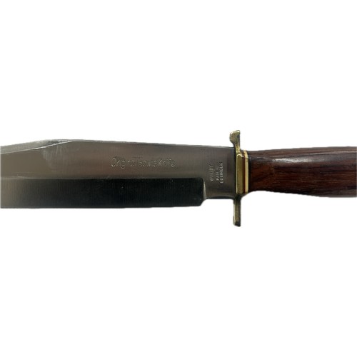 98H - Vintage Bowie Knife Whitby made in Solingen overall length 33 cm