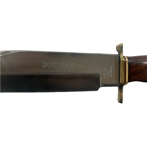 98H - Vintage Bowie Knife Whitby made in Solingen overall length 33 cm
