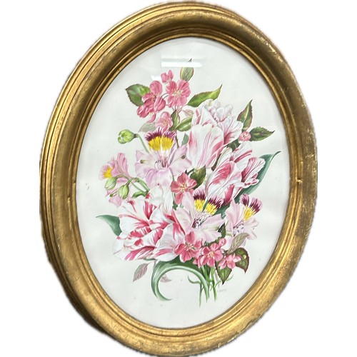 68 - Gilt framed oil on board depicting a sail boat at sea, signed and an original painting depicting a f... 