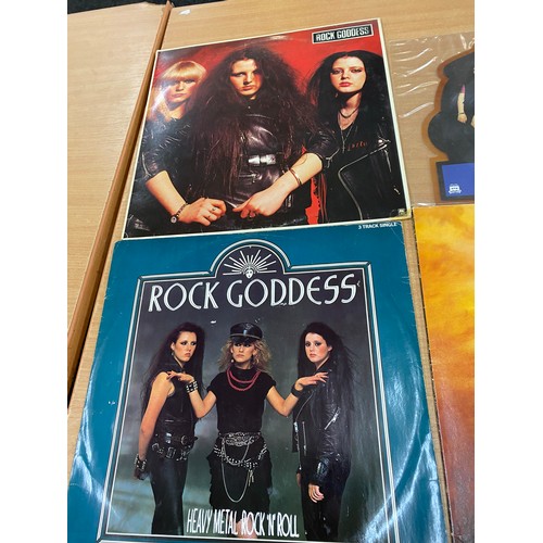 21 - Four Rock albums includes Rock Godess, Heavy metal rock n Roll, I Dont know i loves you etc