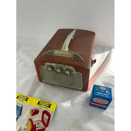 43 - Vintage Transistor dansette model trg/45, untested