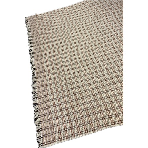 98 - Vintage welsh hand stitched blanket measures approximately 88 inches by 74 inches