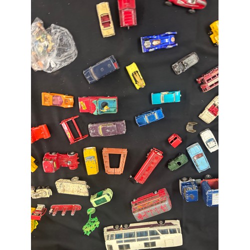 149 - Selection of vintage and later cars includes Dinky Corgi etc