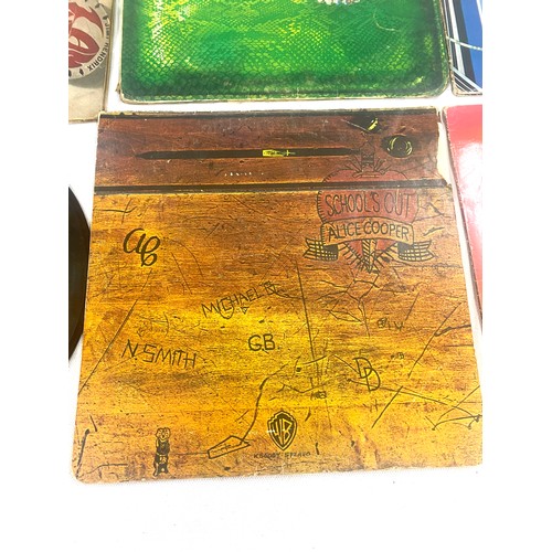 72 - Selection of records includes Alice Cooper, Led Zeppelin, yes and thin lizzie