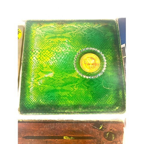 72 - Selection of records includes Alice Cooper, Led Zeppelin, yes and thin lizzie