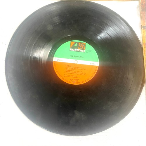 72 - Selection of records includes Alice Cooper, Led Zeppelin, yes and thin lizzie