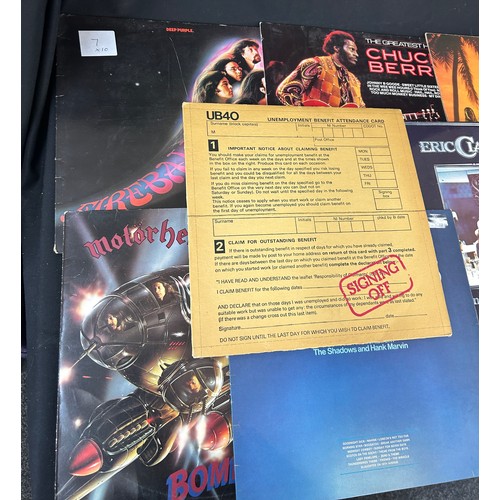 40 - Selection of vinyl records 10 in total