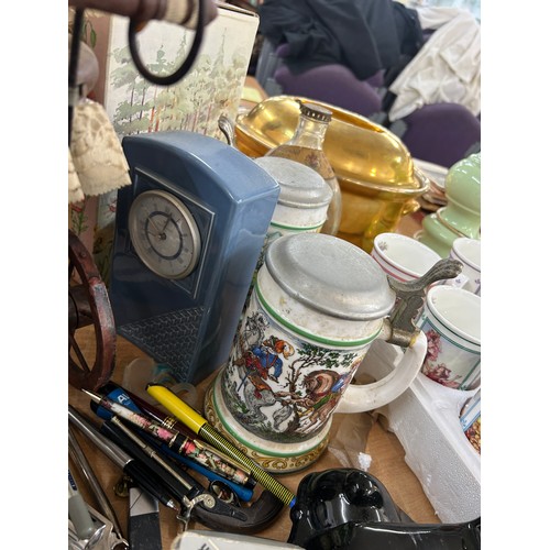 153 - Large selection of miscellaneous includes Pottery etc