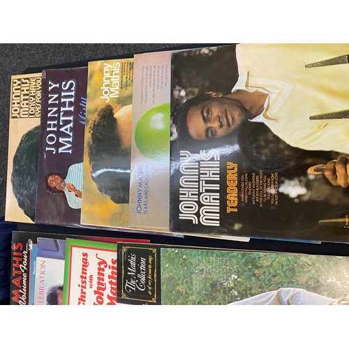 36 - Selection of 11 Johny Mathis records