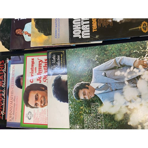 36 - Selection of 11 Johny Mathis records
