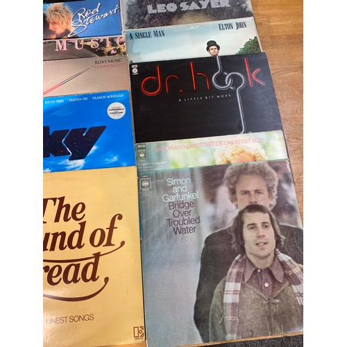 13 - Selection of assorted records includes Elton John etc