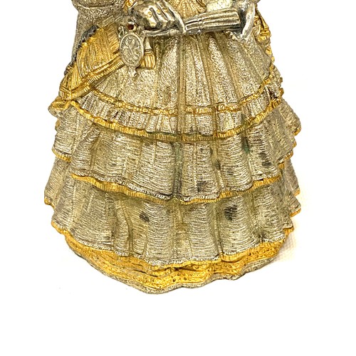 59 - Bronze figure of young Queen Victoria. Embellished in 22ct gold & silver. Limited edition – only 500... 