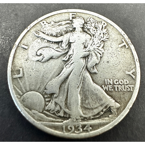 339 - 1934 Liberty half dollar 90% silver
