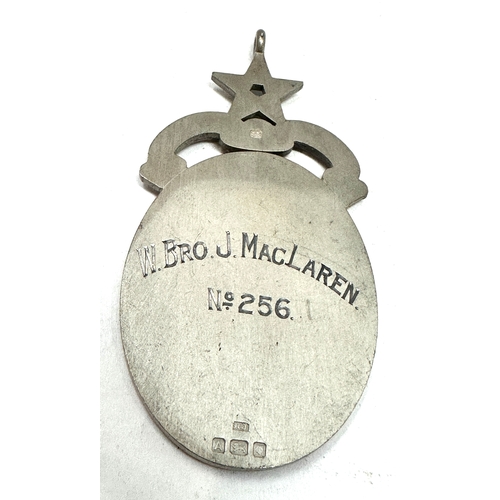 398 - Silver Royal Masonic Hospital jewel weight 37.5g