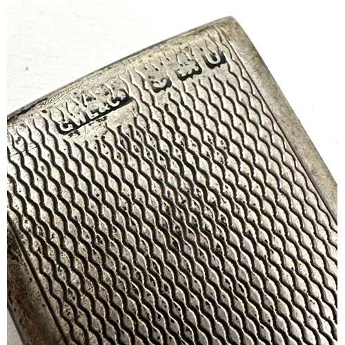 31 - Antique silver comb case & comb