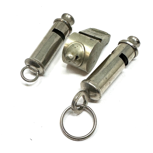 415 - 3 vintage whistles inc 1940 j.hudson & co & metropolitan etc