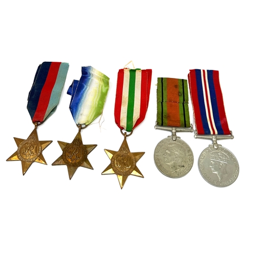 418 - ww2 atlantic star medal group