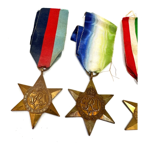 418 - ww2 atlantic star medal group