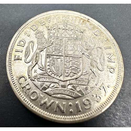 237 - 1937 George V1 silver crown