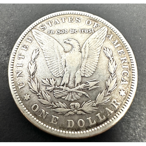 239 - 1879  silver Morgan dollar coin