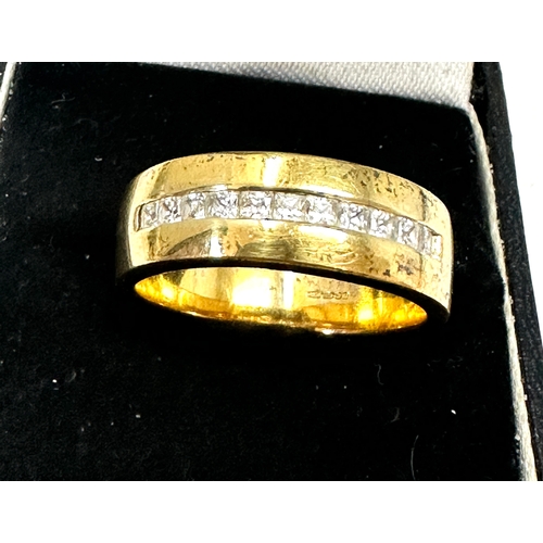 125 - Vintage qvc silver & gold gilt stone set ring