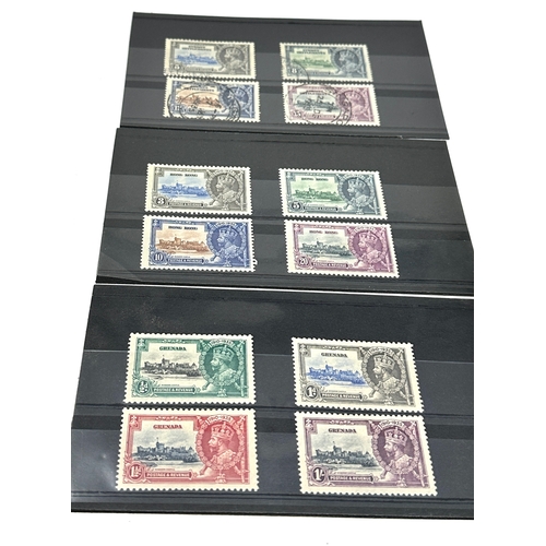418 - collection of King George V 1935 Silver Jubilee  stamps from various British Commonwealth territorie... 