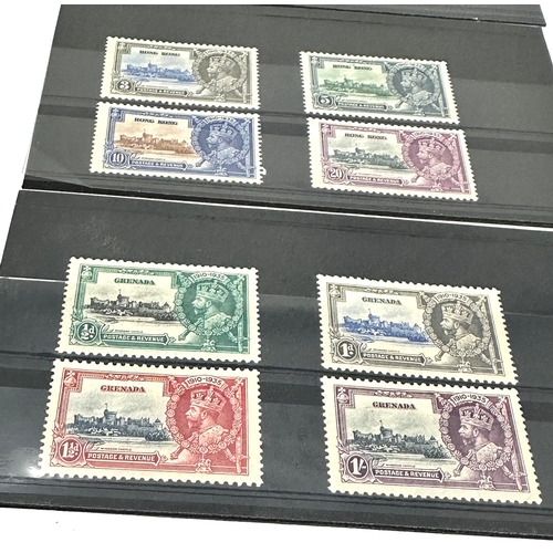 418 - collection of King George V 1935 Silver Jubilee  stamps from various British Commonwealth territorie... 