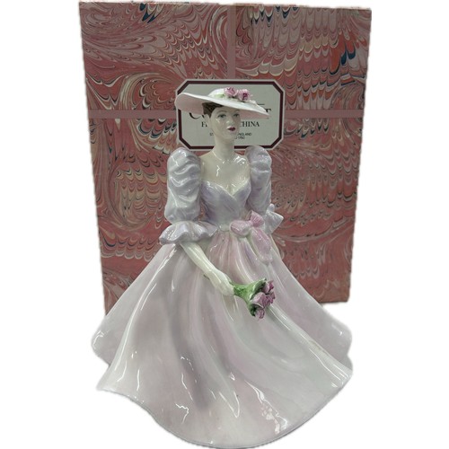587 - Vintage Coalport Barbara Ann lady figurine, boxed