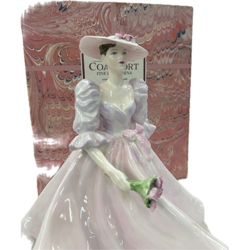 587 - Vintage Coalport Barbara Ann lady figurine, boxed