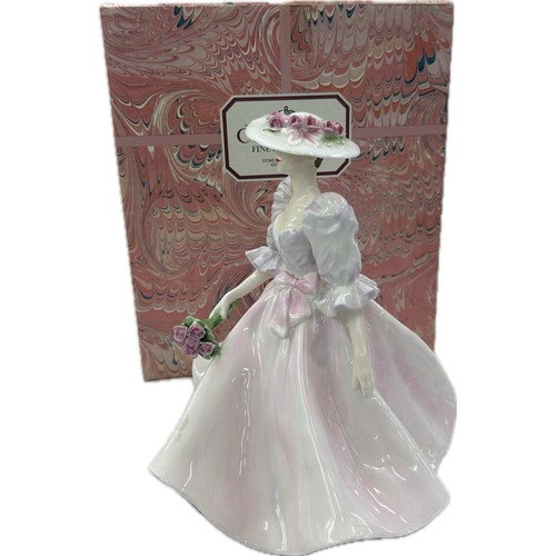 587 - Vintage Coalport Barbara Ann lady figurine, boxed