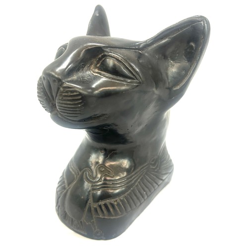 472 - Ornament of the Egyptian goddess Bastet, overall height 6 inches