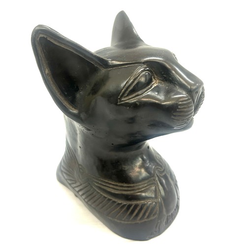472 - Ornament of the Egyptian goddess Bastet, overall height 6 inches